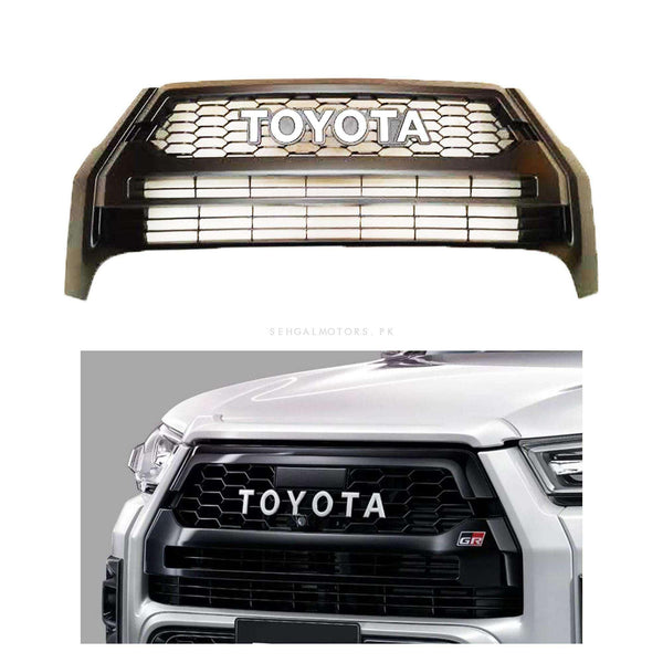Toyota Hilux Rocco GR Front Grille - Model 2021-2024 SehgalMotors.pk