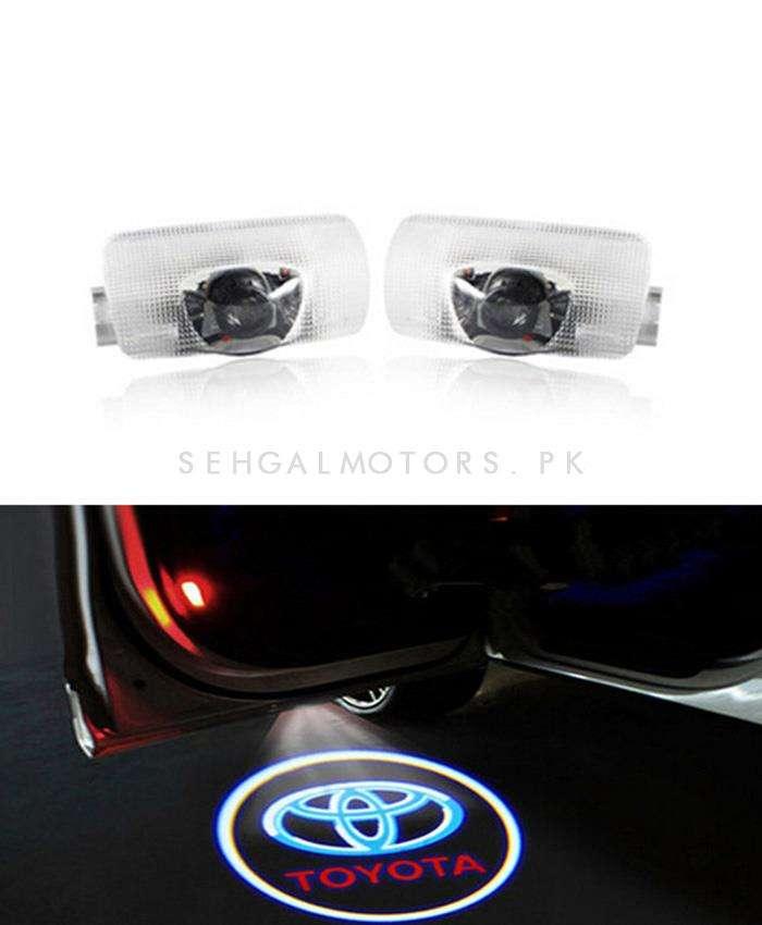Toyota OEM Ghost Shadow Floor LED Door Light - Car LED Courtesy Door Projector Light | Ghost Shadow Light Lamp SehgalMotors.pk