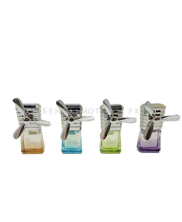 Turbo Fan Dashboard Car Perfume Fragrance - Mix Color SehgalMotors.pk