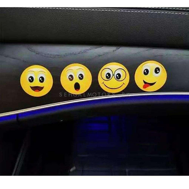Universal Paste Smiley Emoji Emoticon Nano Sticky Mat - Each Random SehgalMotors.pk