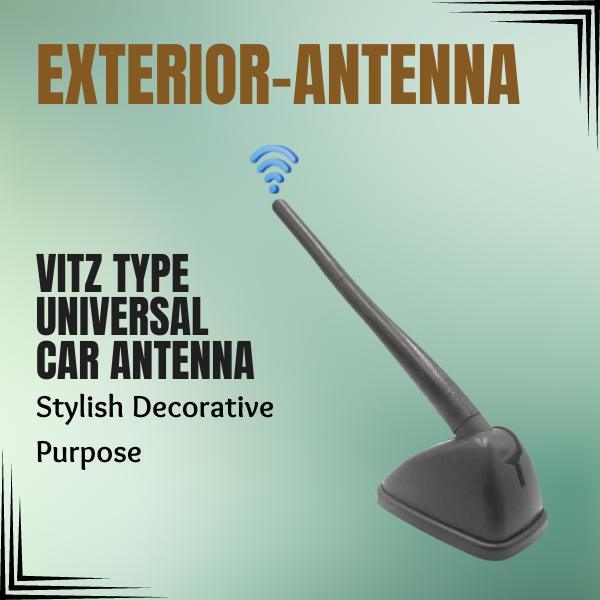 Vitz Type Universal Car Antenna Stylish Decorative Purpose SehgalMotors.pk