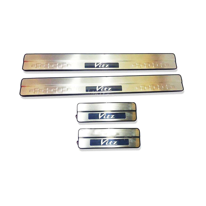 Toyota Vitz Metal LED Sill Plates / Skuff LED panels