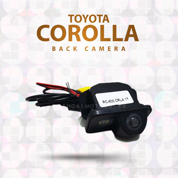 Toyota Corolla Back Camera - Model 2014-2021