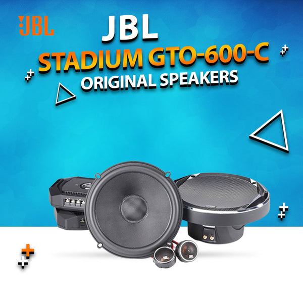 JBL Stadium GTO-600-C 2 Way Coaxial Car Audio Speakers Genuine Original