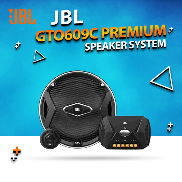 JBL GTO609C Premium 6.5-Inch Component Speaker System Genuine Original - Set of 2