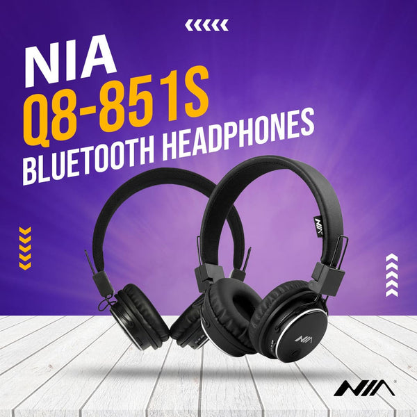 Nia Q8-851s Bluetooth Wireless Headphones
