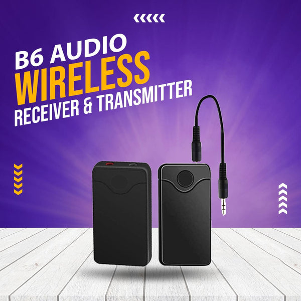 B6 Audio Receiver And Transmitter Wireless 2 IN1