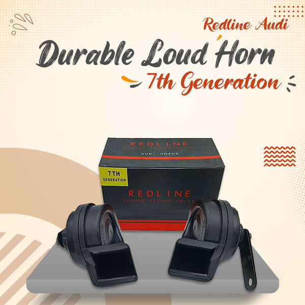 Redline Audi Durable Loud Horn 7th Generation