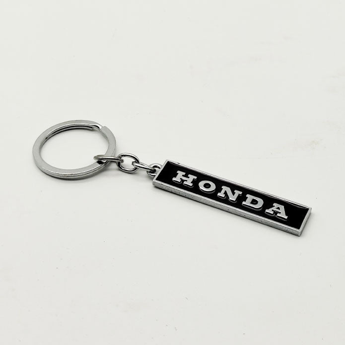 Honda Metal Keychain Keyring - Black