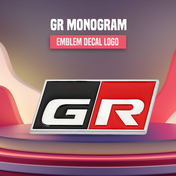 GR Monogram | Emblem | Decal | Logo