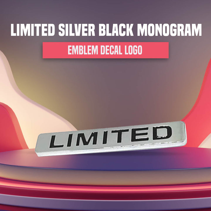 Limited Logo Silver Black