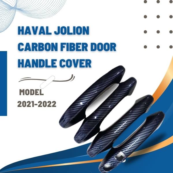 Haval Jolion Carbon Fiber Door Handle Cover - Model 2021-2024