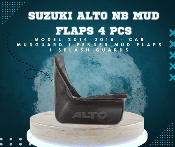 Suzuki Alto NB Mud Flaps 4 Pcs - Model 2014-2018