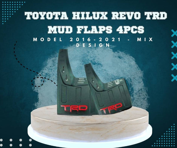 Toyota Hilux Revo/Rocco TRD Mud Flaps 4pcs