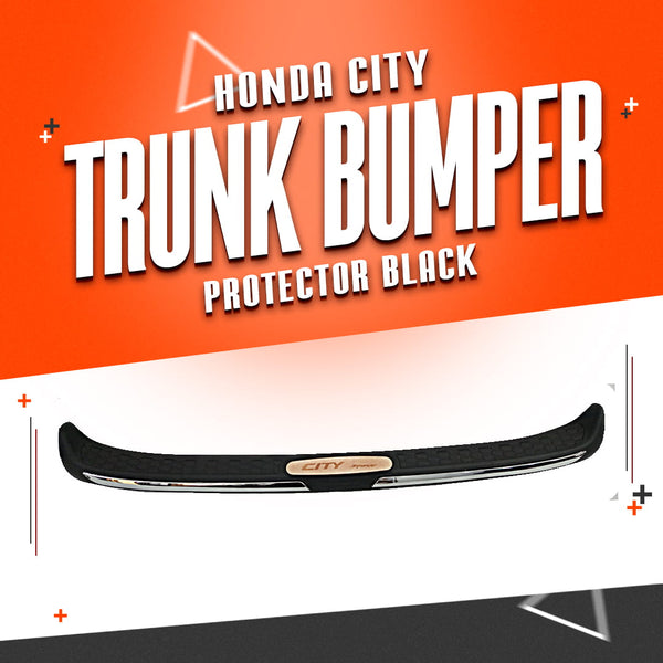 Honda City Trunk Bumper Protector Black MA001396 - Model 2017-2021