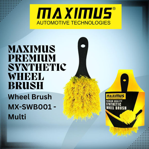 Maximus Premium Synthetic Wheel Brush MX-SWB001 - Multi