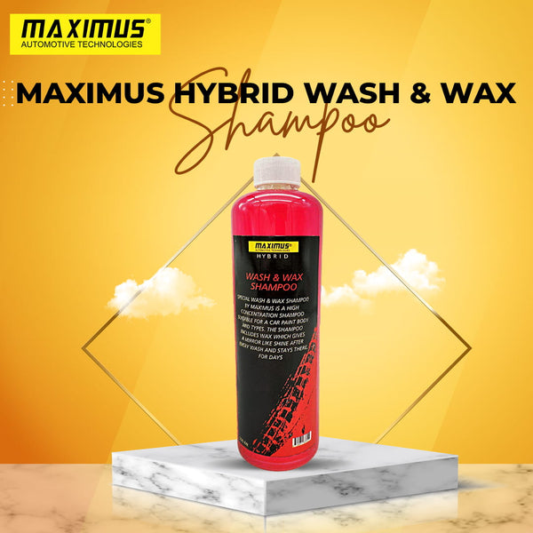 Maximus Hybrid Wash & Wax Shampoo - 500 ML