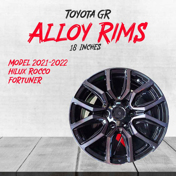 Toyota GR Alloy Rims 18 Inches - Model 2021-2022 | Hilux Rocco | Fortuner