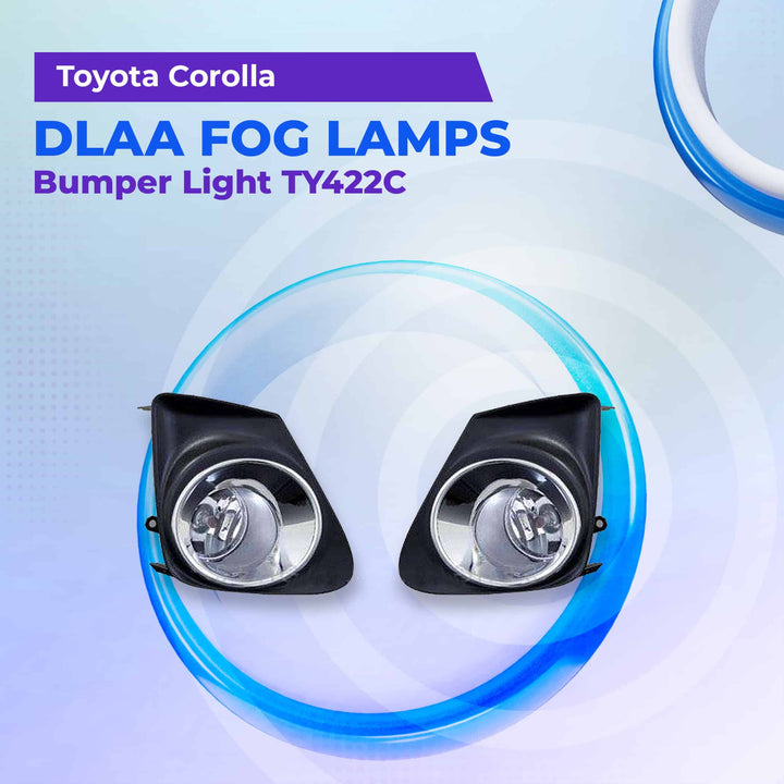 Toyota Corolla DLAA Fog Lamps Bumper Light TY422C - Model 2011-2014