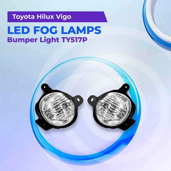 Toyota Hilux Vigo DLAA Fog Lamps Bumper Light TY517P - Model 2011-2013