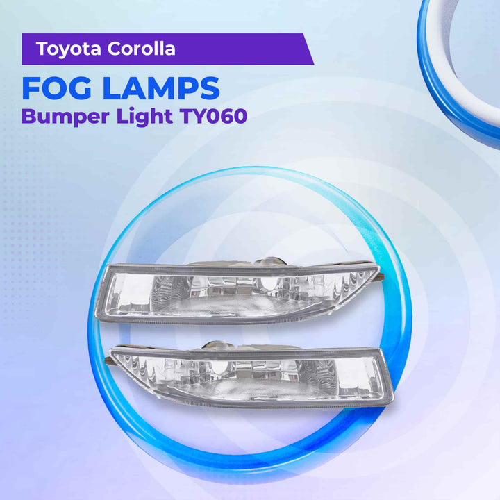 Toyota Corolla Fog Lamps Bumper Light TY060 - Model 2003-2008