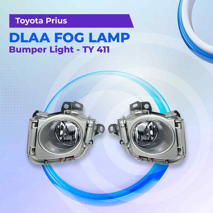 Toyota Prius DLAA Fog Lamps Bumper Light - TY 411 - Model 2009-2015
