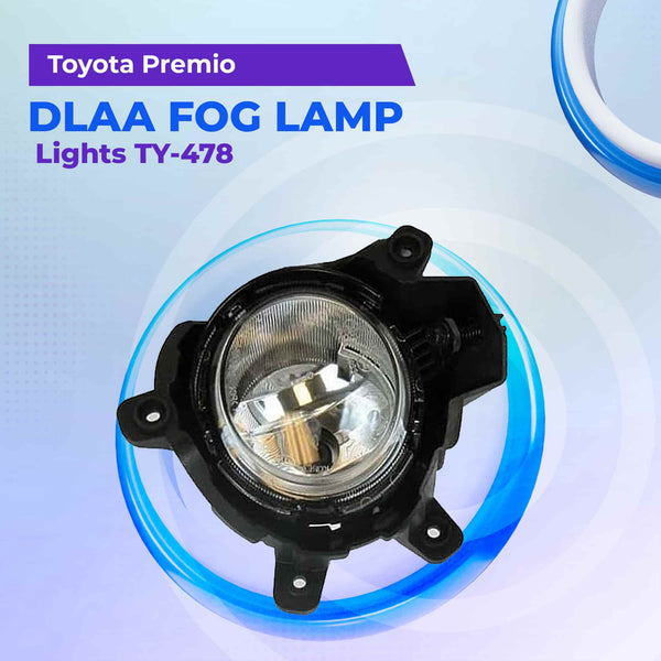Toyota Premio DLAA Fog Lamp Lights TY-478 - Model 2007-2018