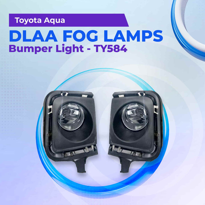 Toyota Aqua DLAA Fog Lamps Bumper Light - TY584