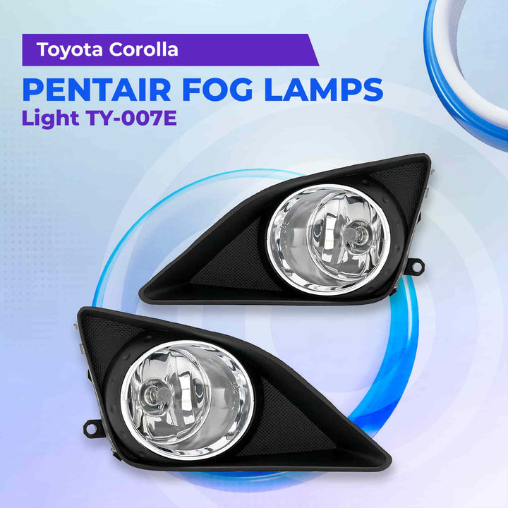 Toyota Corolla Pentair Fog Lamps Bumper Light TY-007E - Model 2008-2014