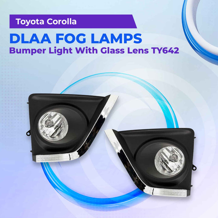 Toyota Corolla DLAA Fog Lamps Bumper Light TY642-AL - Model 2014-2017