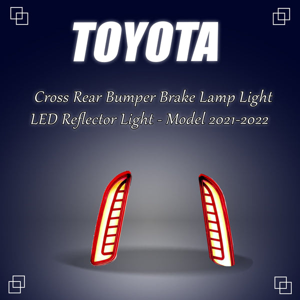 Toyota Cross Rear Bumper Brake Lamp Light