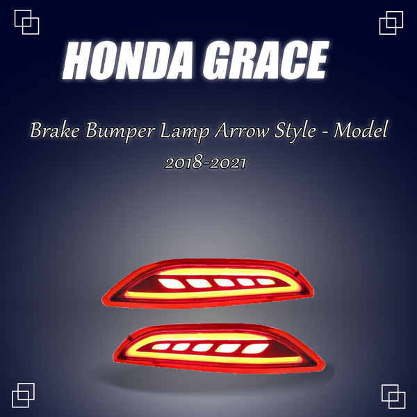 Honda Grace Brake Bumper Lamp Arrow Style - Model 2018-2021