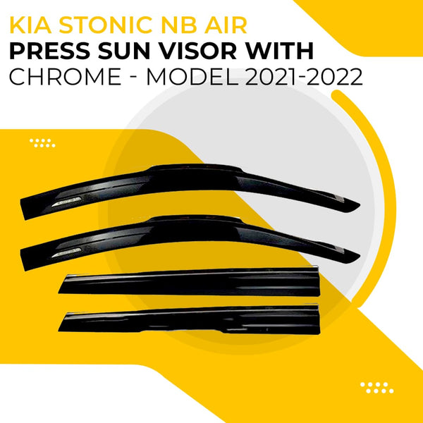 KIA Stonic NB Air Press Sun Visor With Chrome - Model 2021-2022