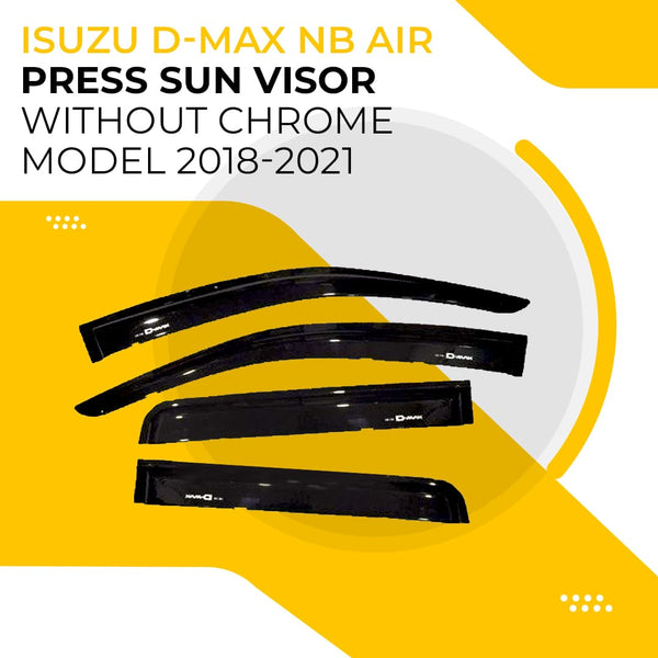 Isuzu D-Max NB Air Press Sun Visor Without Chrome - Model 2018-2021