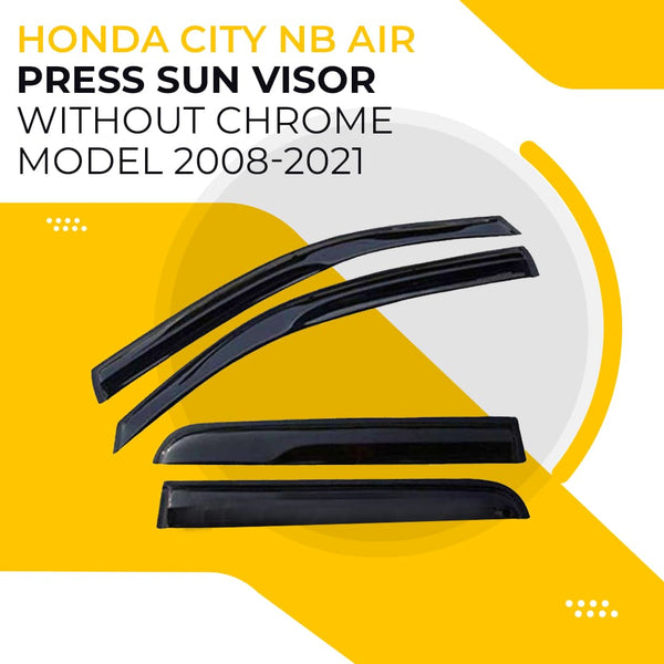 Honda City NB Air Press Sun Visor Without Chrome - Model 2008-2021