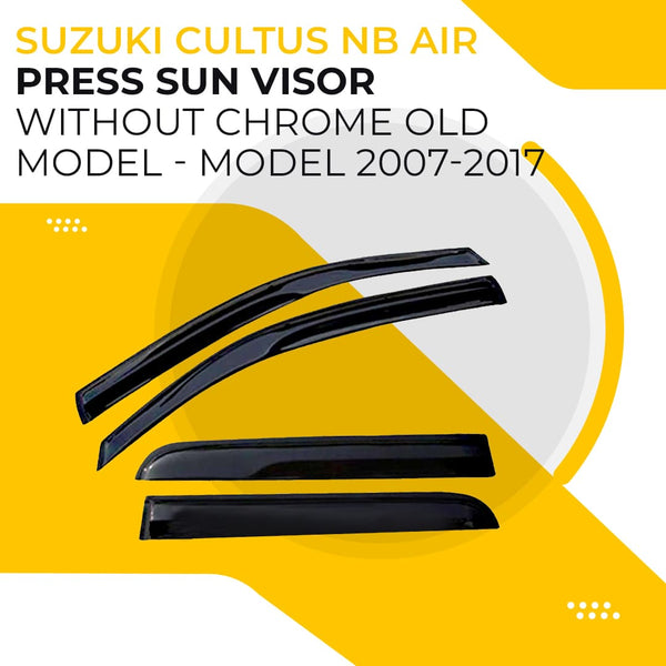 Suzuki Cultus NB Air Press Sun Visor Without Chrome Old Model - Model 2007-2017