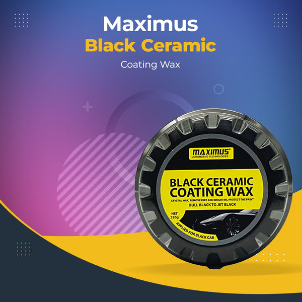 Maximus Black Ceramic Coating Wax