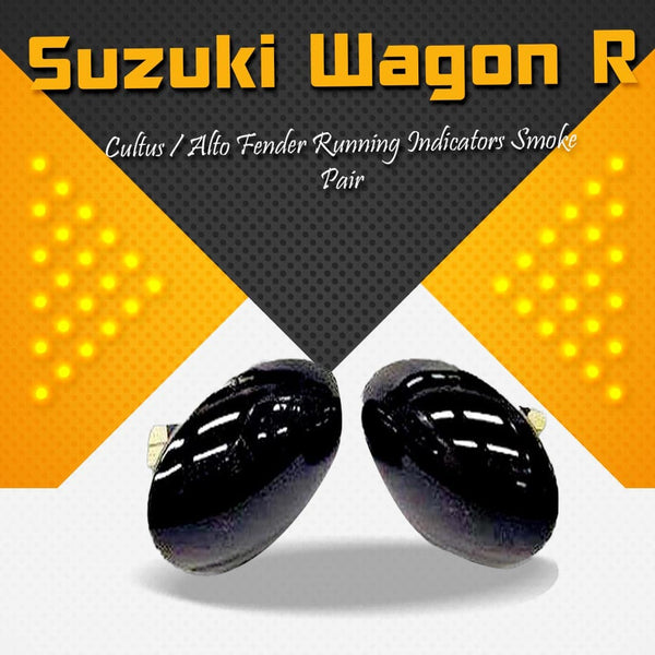 Suzuki Wagon R / Cultus / Alto Fender Running indicators Smoke - Pair