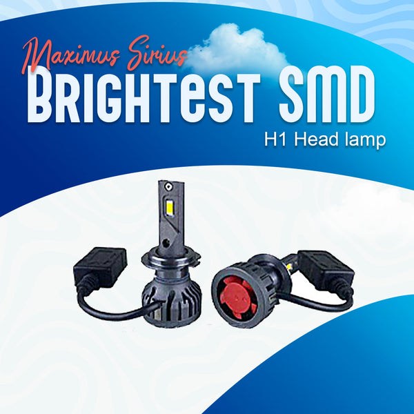 Maximus Sirius Brightest SMD - H1 Head lamp Replacement LED 55w