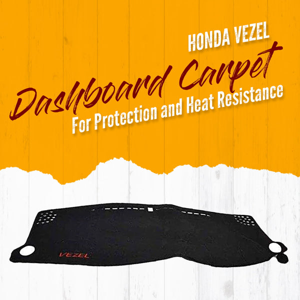 Honda Vezel Dashboard Carpet For Protection and Heat Resistance - Model 2013-2021