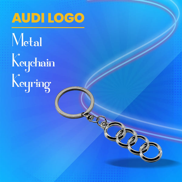 Audi Metal Keychain Keyring