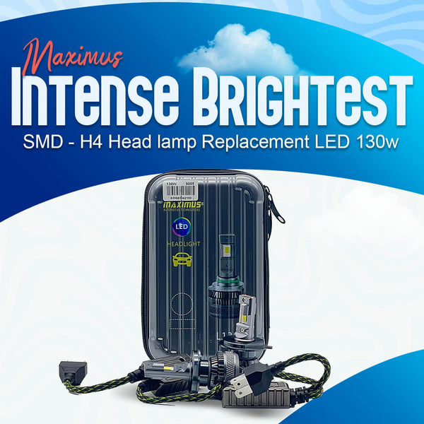 Maximus Intense Brightest SMD - H4 Head lamp Replacement LED 130w