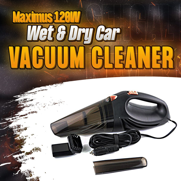 Maximus 120W Wet & Dry Car Vacuum Cleaner