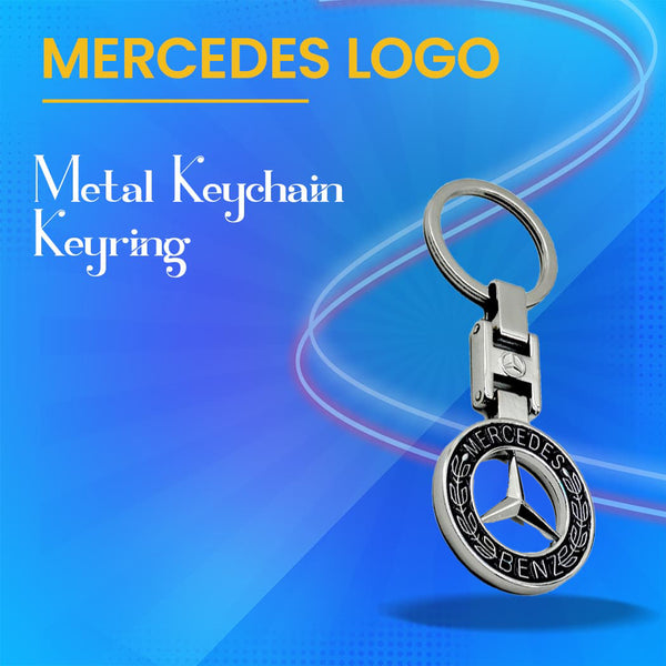 Mercedes Metal Keychain Keyring