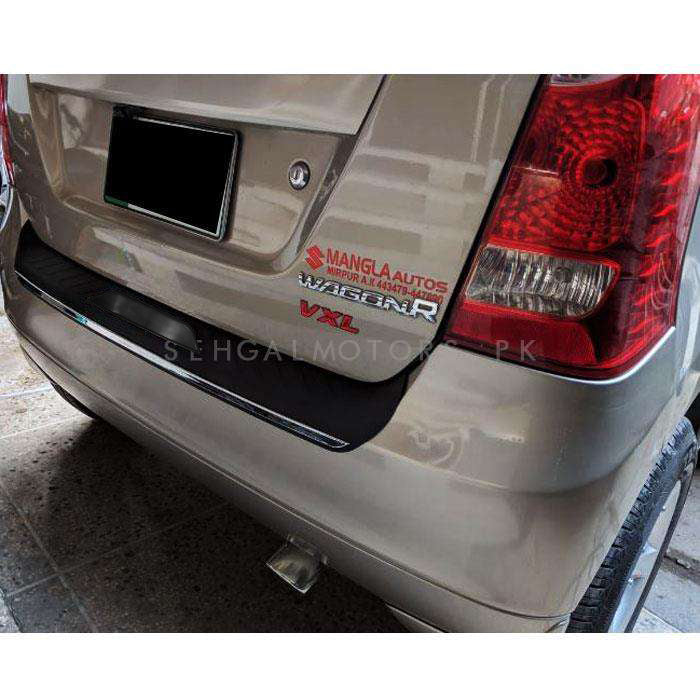 Suzuki Wagon R Rear Bumper Protector Deck Panel Cover - Model 2014-2021