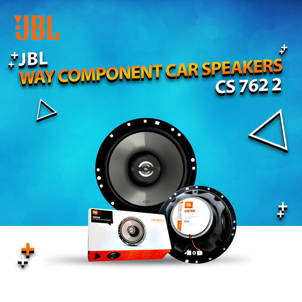 JBL CS 762 2 Way Component Car Speakers | Car Coaxial Speaker Automobile Audio Speaker | Universal Sound Loudspeaker Sound