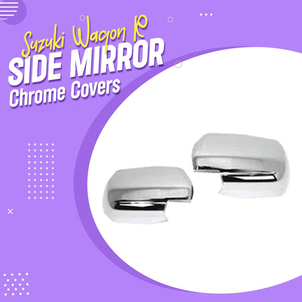 Suzuki Wagon R Side Mirror Chrome Covers- Model 2014-2021