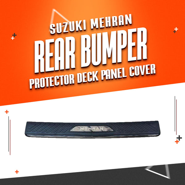 Suzuki Mehran Rear Bumper Protector Deck Panel Cover - Model 2012-2019