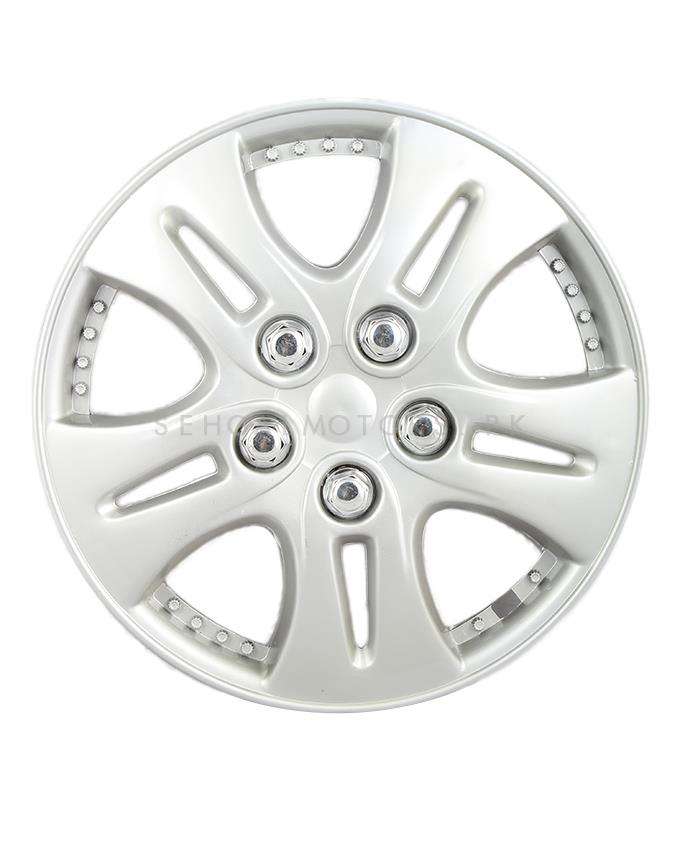 Silver Wheel Cover - 06 - 12 inches