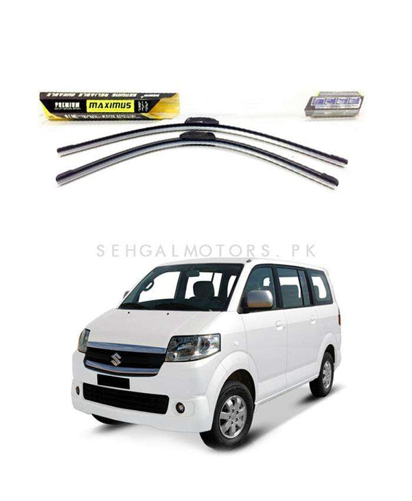 Suzuki APV Maximus Premium Silicone Wiper Blades - Pair